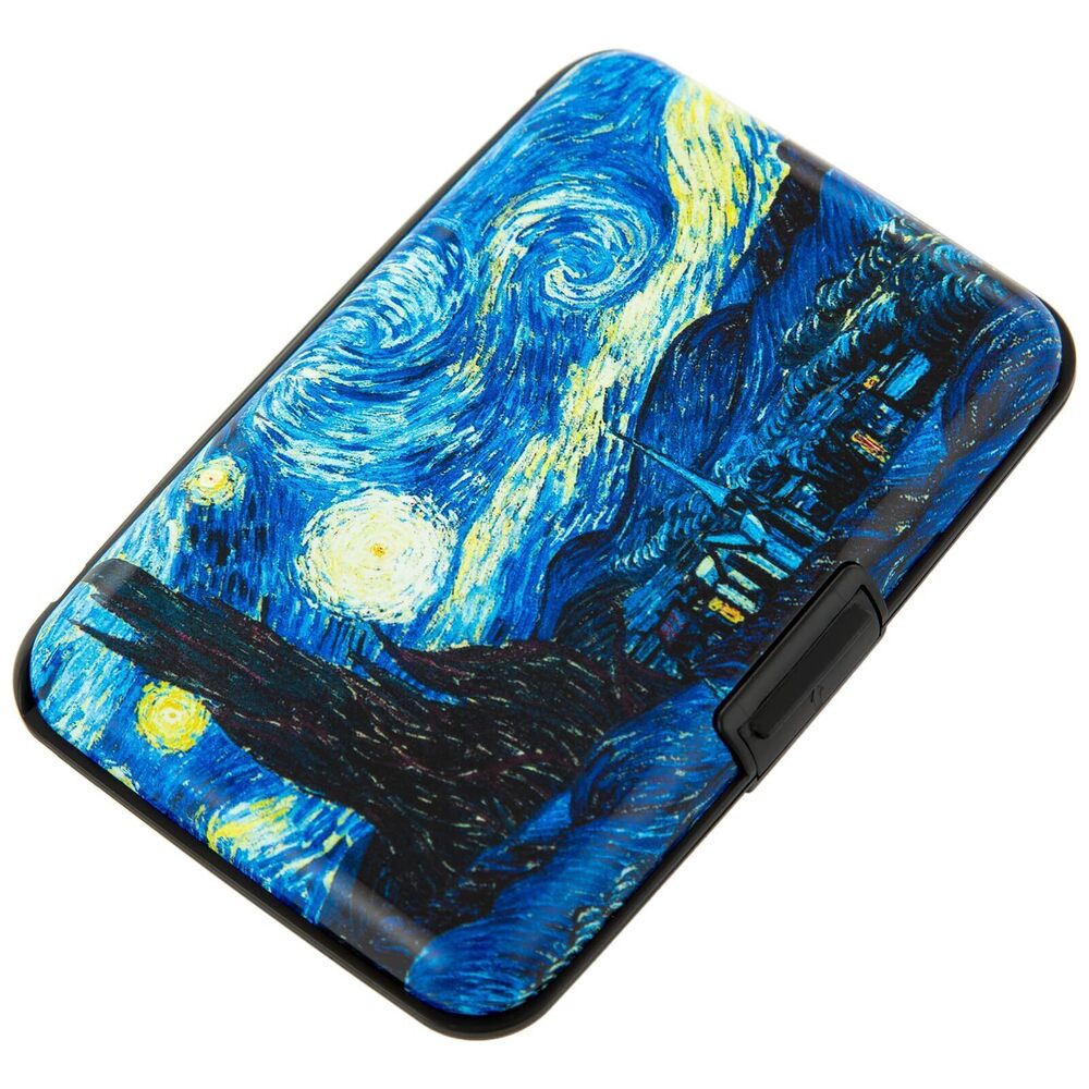 4150 Credit Card Holder RFID Blocking Metal Wallet Slim Business Aluminum